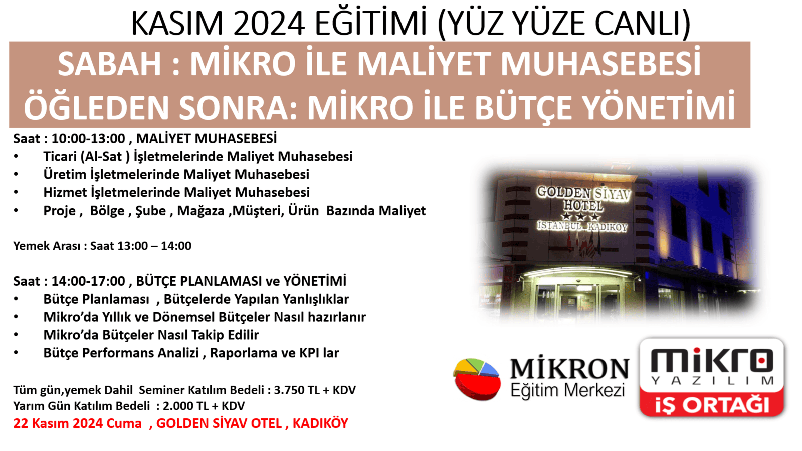 ÖN MUHASEBE VE TEMEL MİKRO YAZILIMI EĞİTİMİ