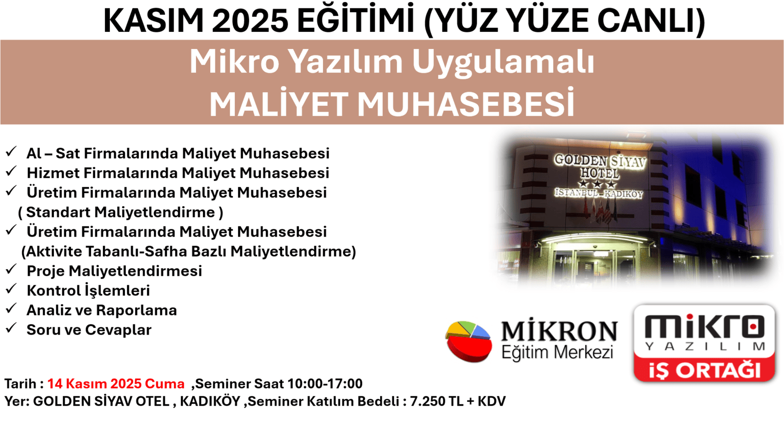 MİKRO YAZILIM UYGULAMALI - ÜRETİM YONETİMİ - MAYIS 2025